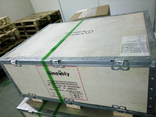 Shipment of 200AH Sinopoly Battery