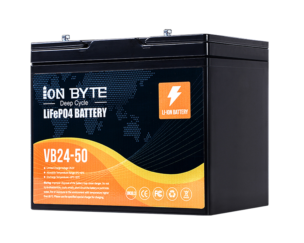 24V Deep Cycle LiFePO4 Solar Battery Pack