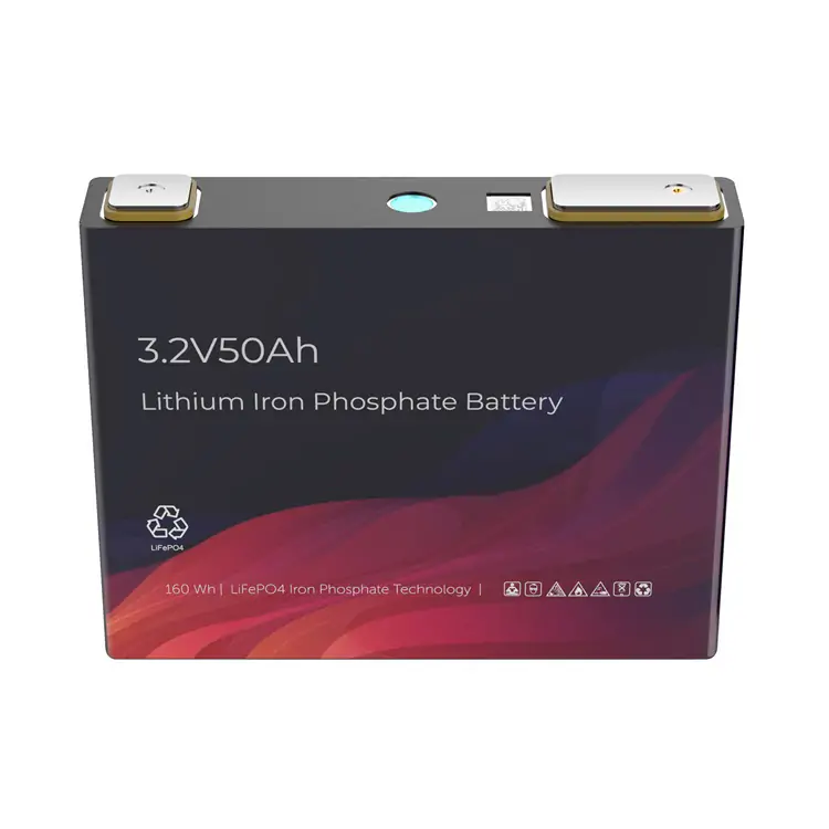 3.2V 50Ah Lithium Iron Phosphate Battery Cell
