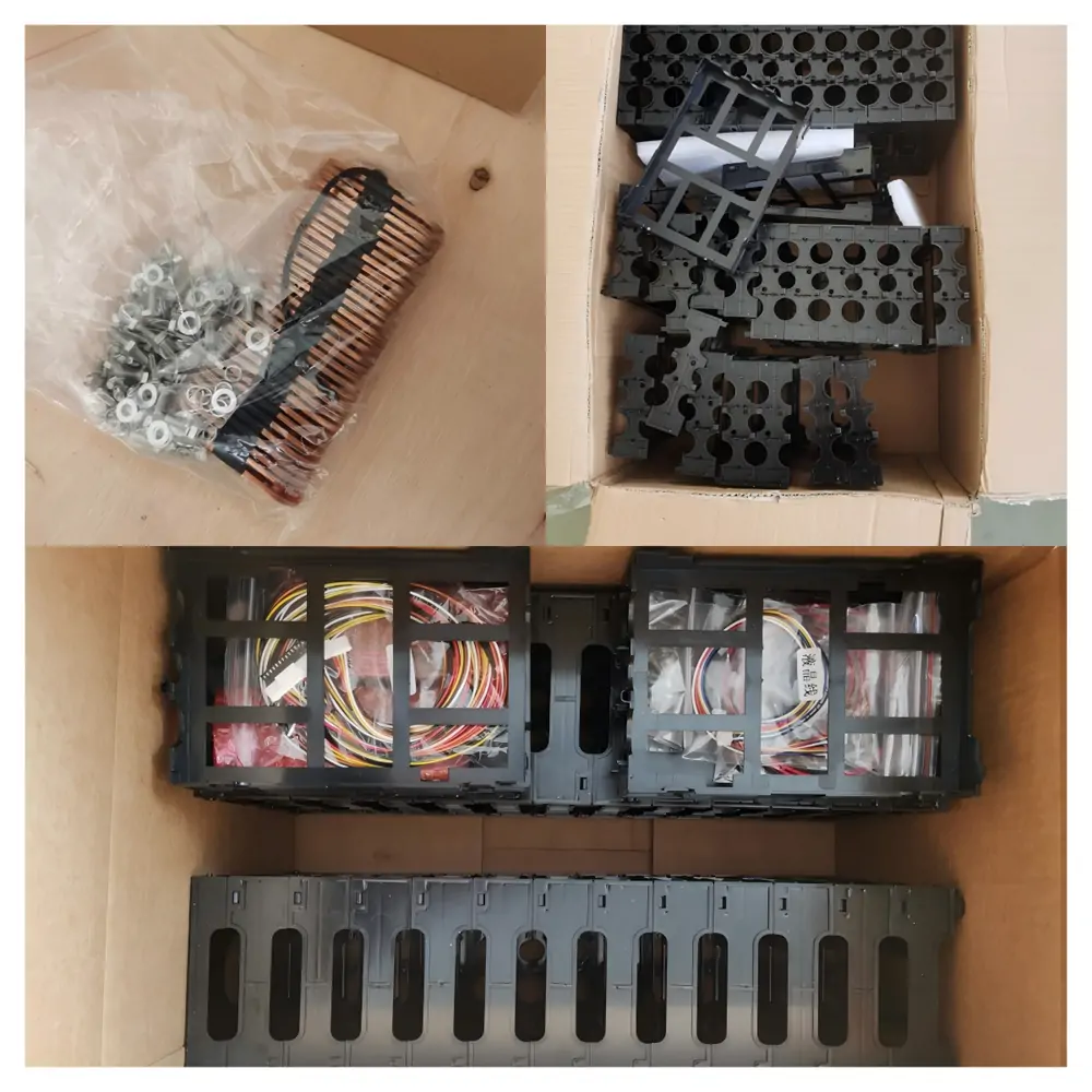 plastic holders and connectors