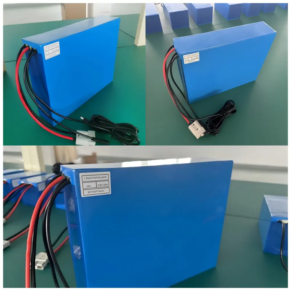12.8V72Ah lifepo4 battery pack