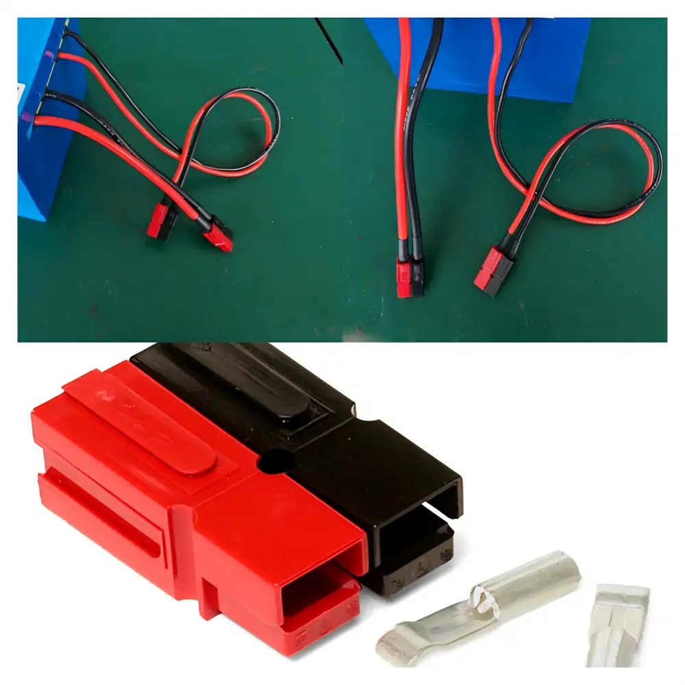 plugs of 36V14Ah lifepo4 battery pack