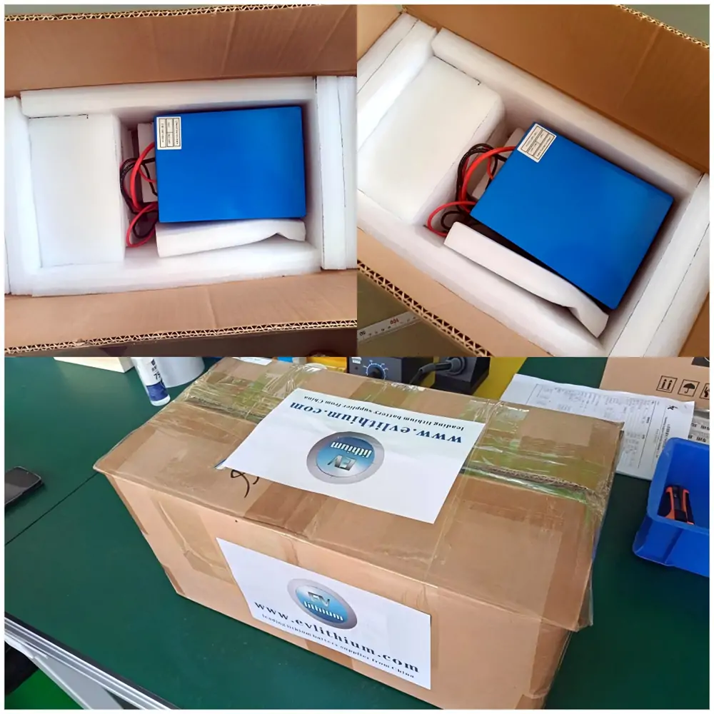packing of 36V14Ah lifepo4 battery pack