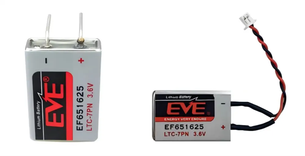 EF651625 3.6V750mAh Li-SOCl2 Lithium Batteries