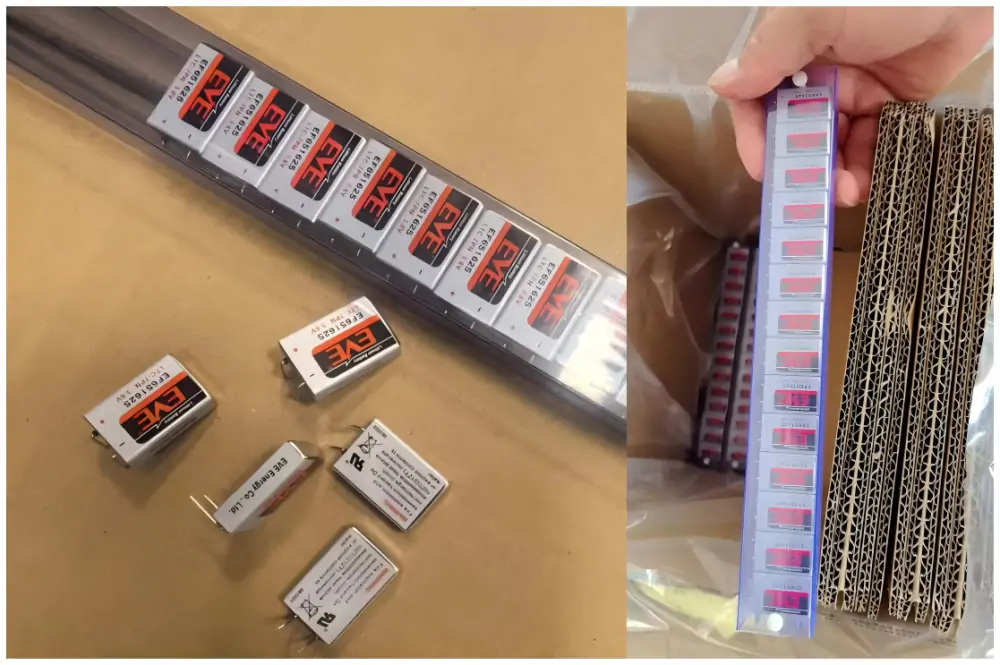 EF651625 3.6V750mAh Li-SOCl2 Lithium Batteries