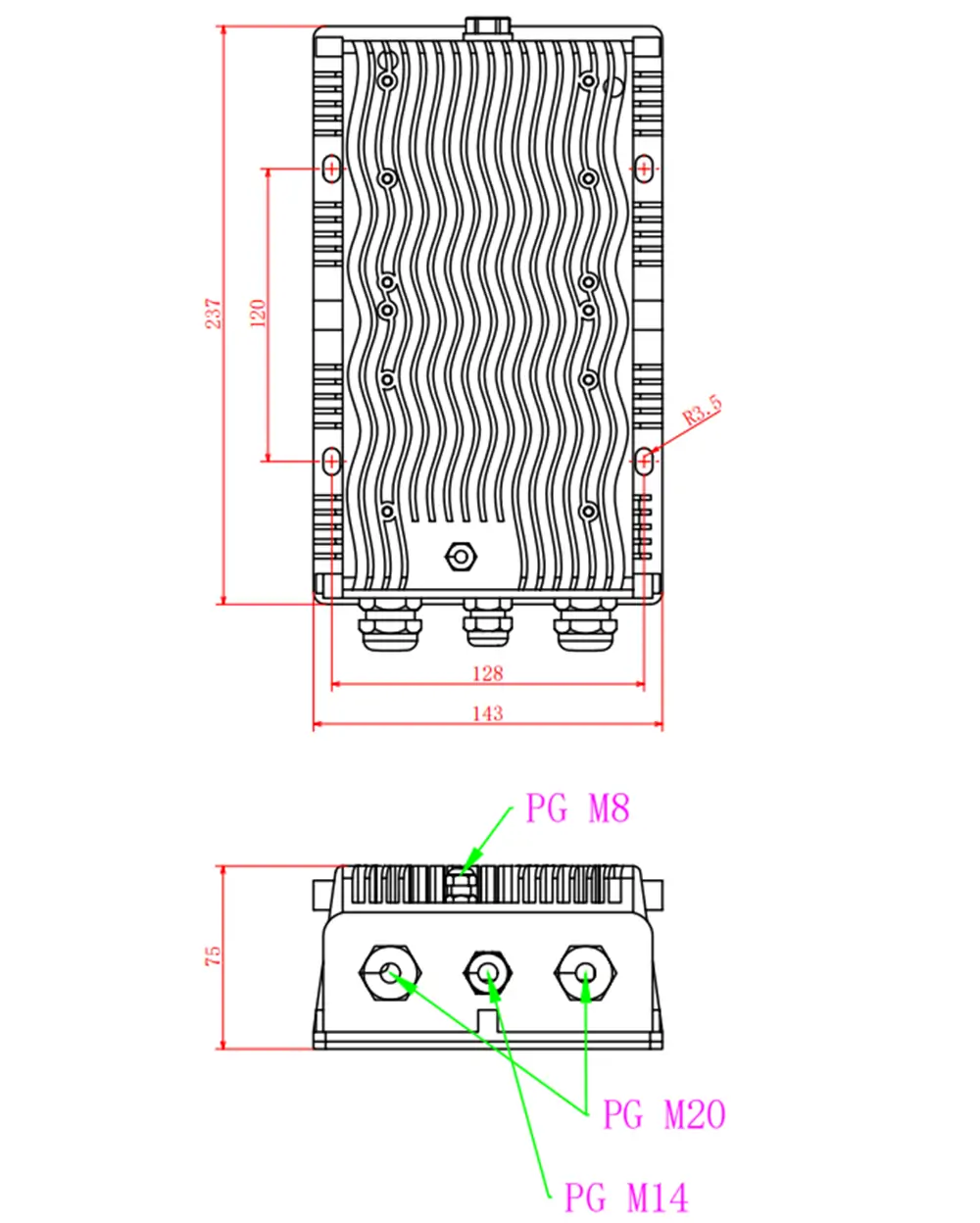 DCDC from DC 12V to DC12.8V